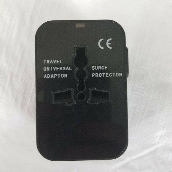 Universal Travel Charger Surge Protector USB Block Power Adapter - Picture 10 of 11